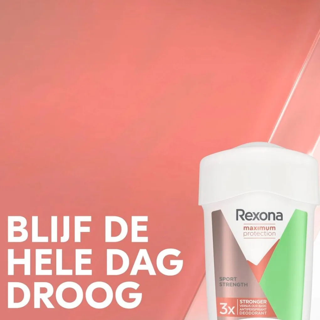 Rexona Deostick>Women Maximum Protection Sport Strength Antitranspirant Cream Stick