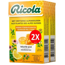 Ricola Luchtwegen>Honing Citroen Echinacea Kruidenpastilles