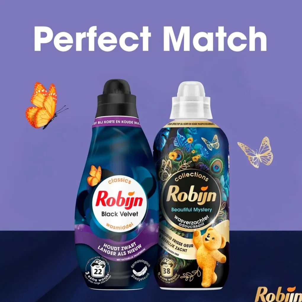 Robijn Wasmiddel>Classics Black Velvet Perfect Match Pakket