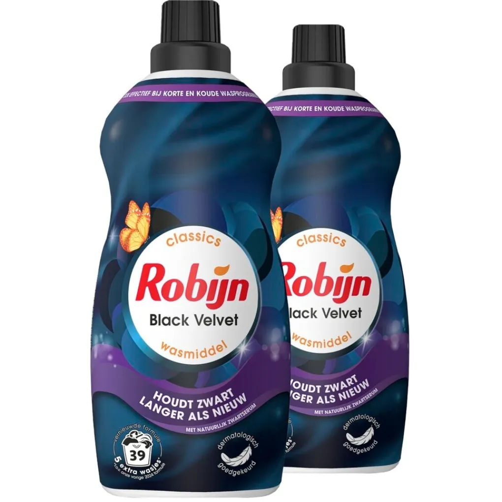 Robijn Wasmiddel>Classics Klein & Krachtig Black Velvet Vloeibaar Wasmiddel