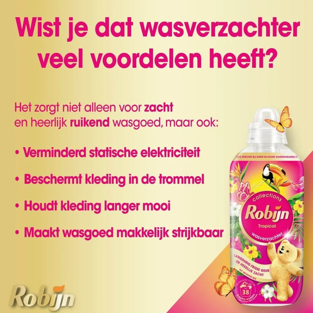 Robijn Wasverzachter>Collections Tropical Wasverzachter