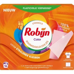 Robijn Wasmiddel>Color Wasmiddeldoekjes