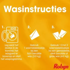 Robijn Wasmiddel>Color Wasmiddeldoekjes