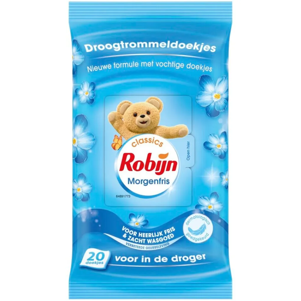 Robijn Wasparfum>Intense Droogtrommeldoekjes