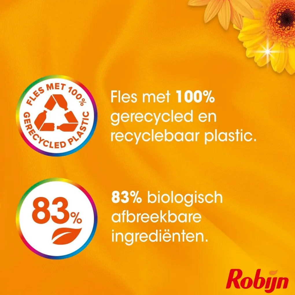 Robijn Wasmiddel>Klein & Krachtig Classics Color Vloeibaar Wasmiddel
