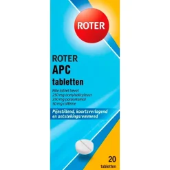 Roter Pijn>APC Tabletten