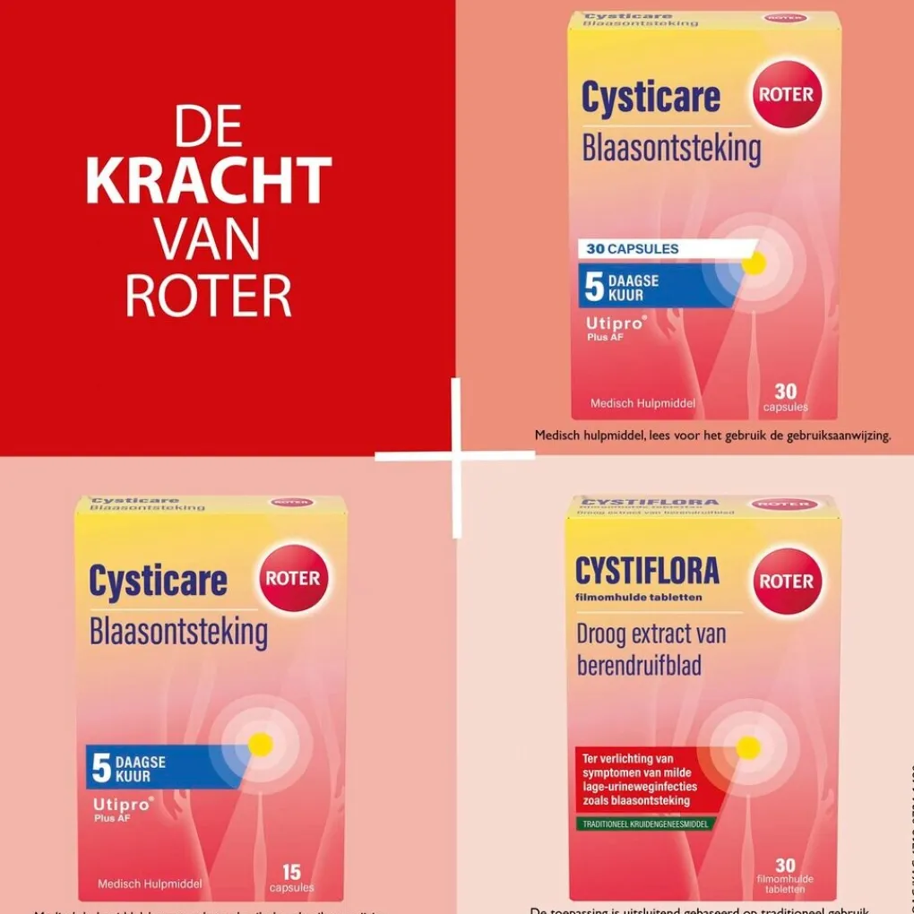 Roter Blaasontsteking>Cysticare Capsules
