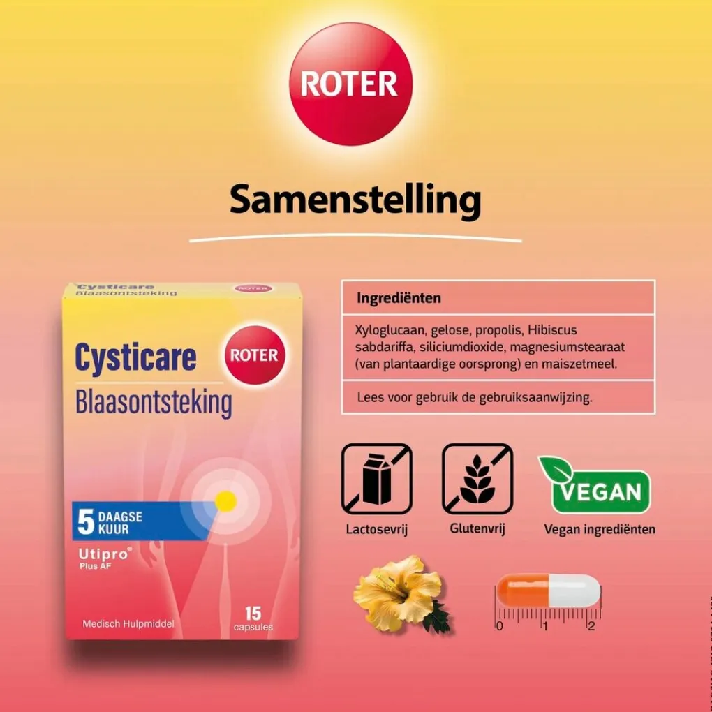 Roter Blaasontsteking>Cysticare Tabletten