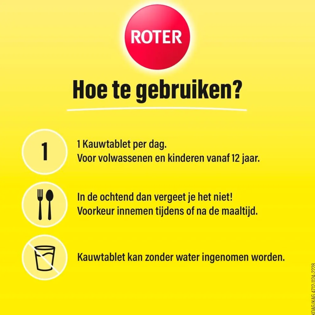 Roter Vitamines|Weerstand En Of Energie>Vitamine C 500 mg Kauwtabletten