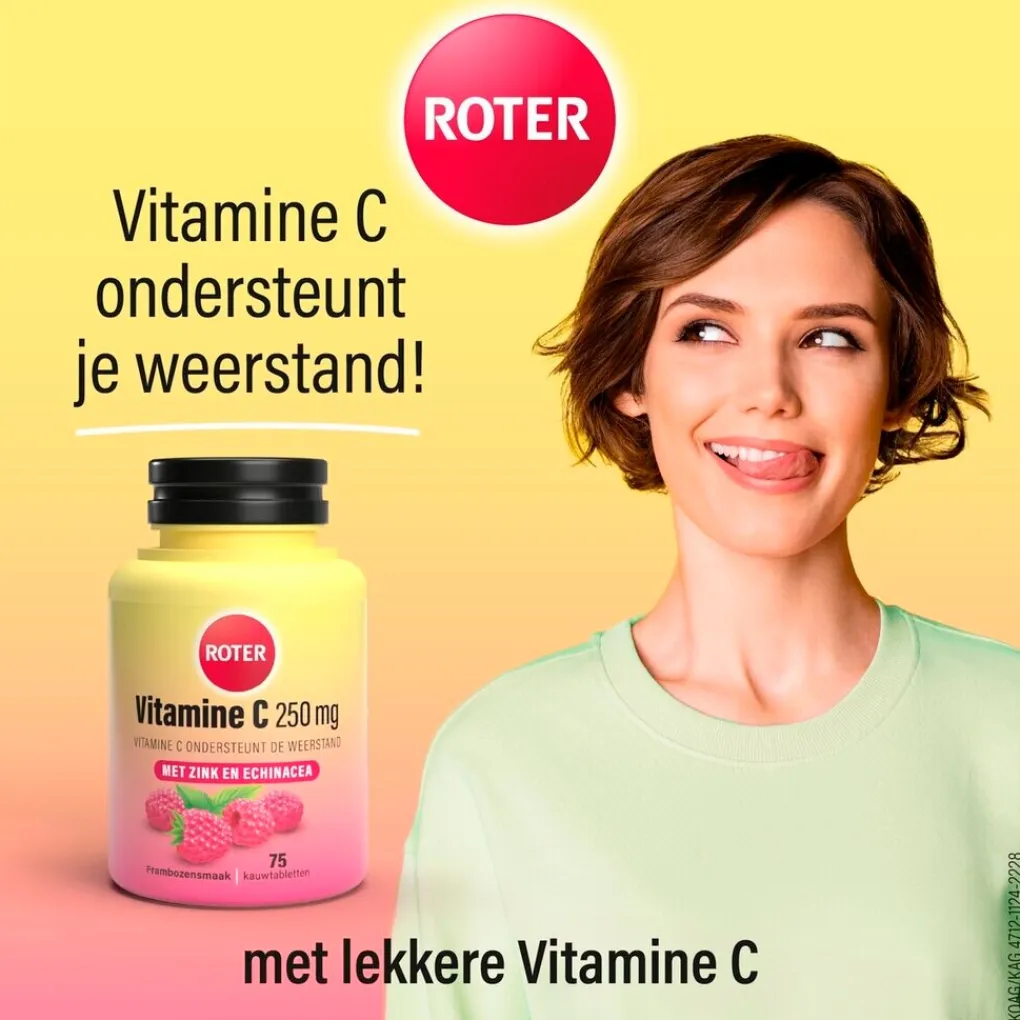 Roter Weerstand En Of Energie|Vitamines>Vitamine C 250 mg Weerstand Tabletten