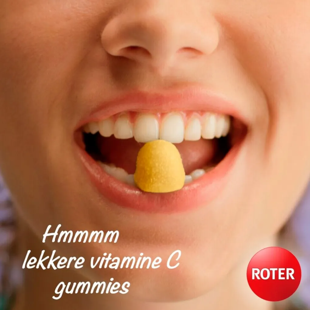 Roter Vitamines|Weerstand En Of Energie>Vitamine C 1000mg Citroen Gummies