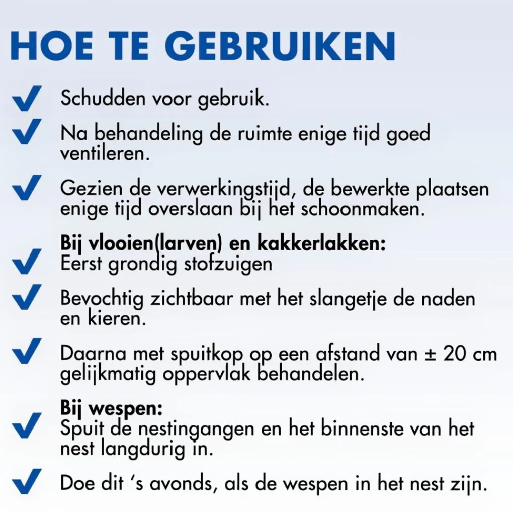 Roxasect Insectenbestrijding>Spuitbus tegen Kruipende Insecten en Wespen