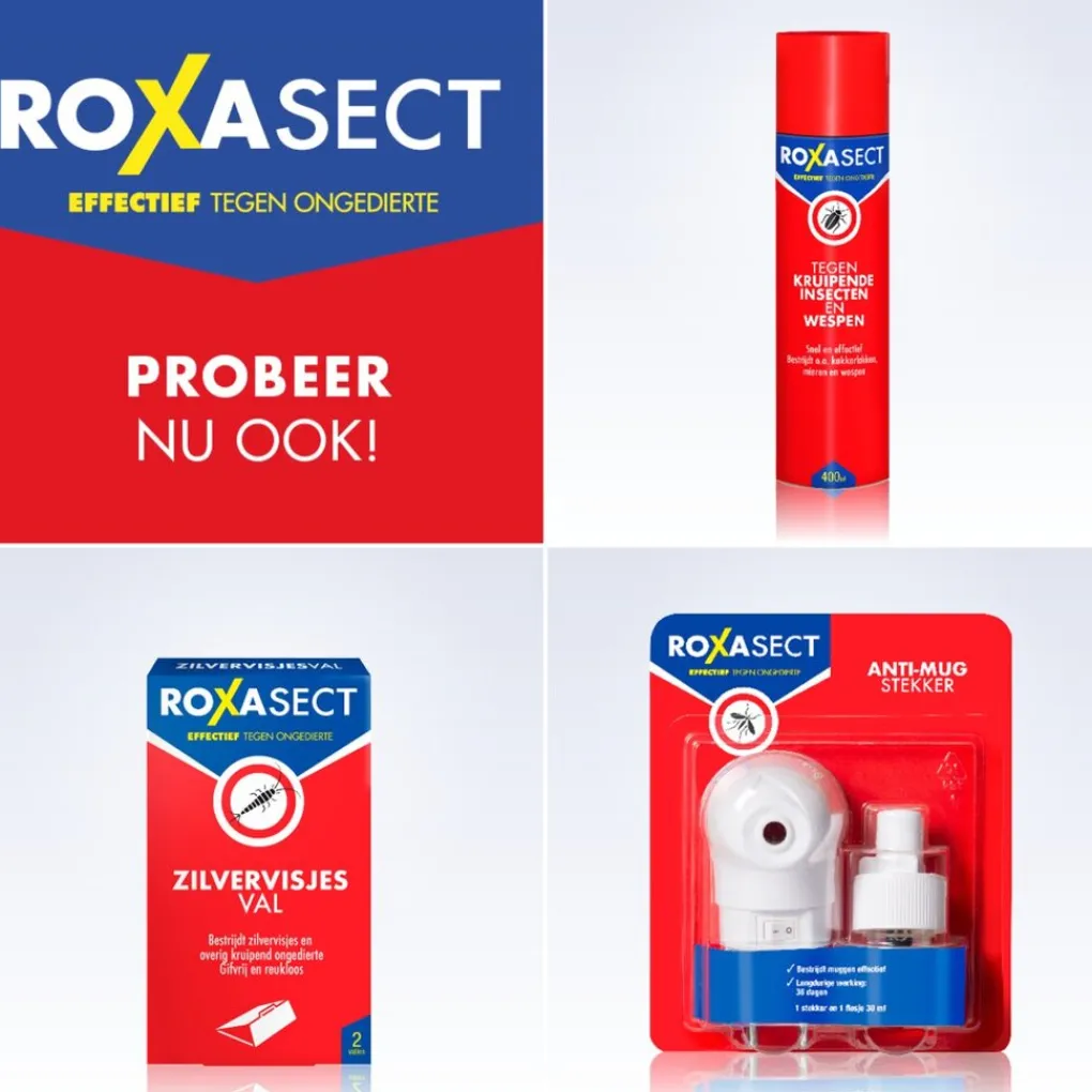 Roxasect Insectenbestrijding>Spuitbus tegen Vliegende Insecten