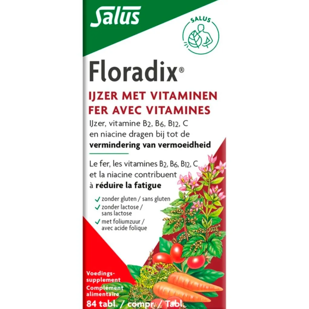 Floradix Mineralen>Salus Ijzer Tabletten