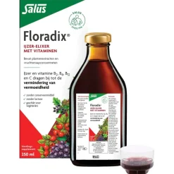 Floradix Mineralen>Salus Vloeibaar IJzer-Elixer