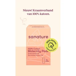 Sanature Mama Verzorgingsproducten>100% Katoenen Kraamverband