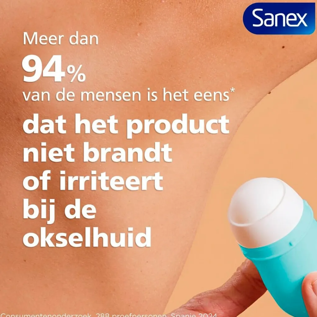 Sanex Deoroller>Derma Care+ Active Freshness 72h Antitranspirant Deodorant Roller
