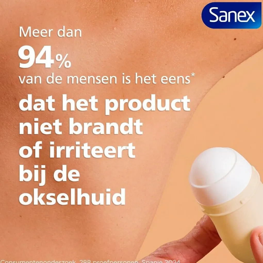 Sanex Deoroller>Derma Care+ Sensitive 72h Antitranspirant Deodorant Roller