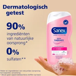 Sanex Douchecrème|Douchegel>Expert Skin Health+ Skin Therapy Anti-Droogheid Douchecreme
