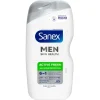 Sanex Men Douchegel>Skin Health 6-in-1 Active Fresh Douchegel