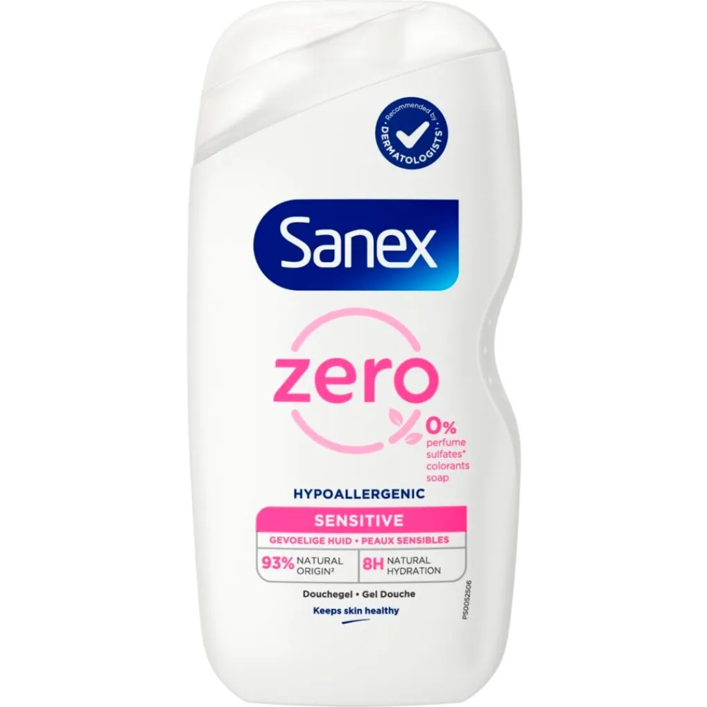 Sanex Douchegel>Zero% Hypoallergene Douchegel