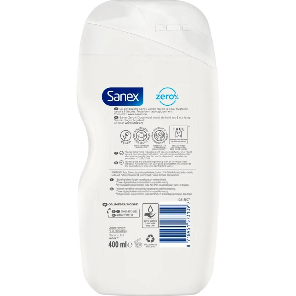 Sanex Douchegel>Zero% Nourishing Douchegel