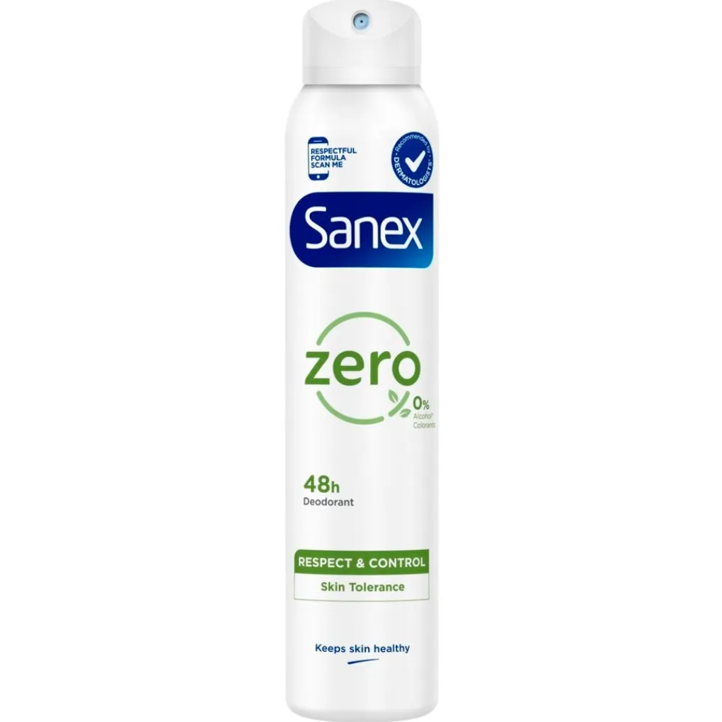 Sanex Deospray>Zero% Respect & Control 48H Deodorant Spray