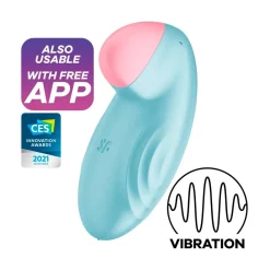 Satisfyer Seksspeeltjes>Tropical Tip Connect App Vibrator