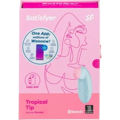 Satisfyer Seksspeeltjes>Tropical Tip Connect App Vibrator