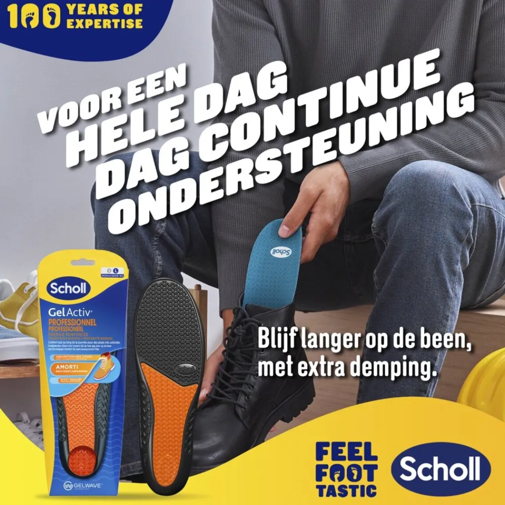 Dr. Scholl's Inlegzolen>Scholl Gel Activ Professioneel Inlegzolen