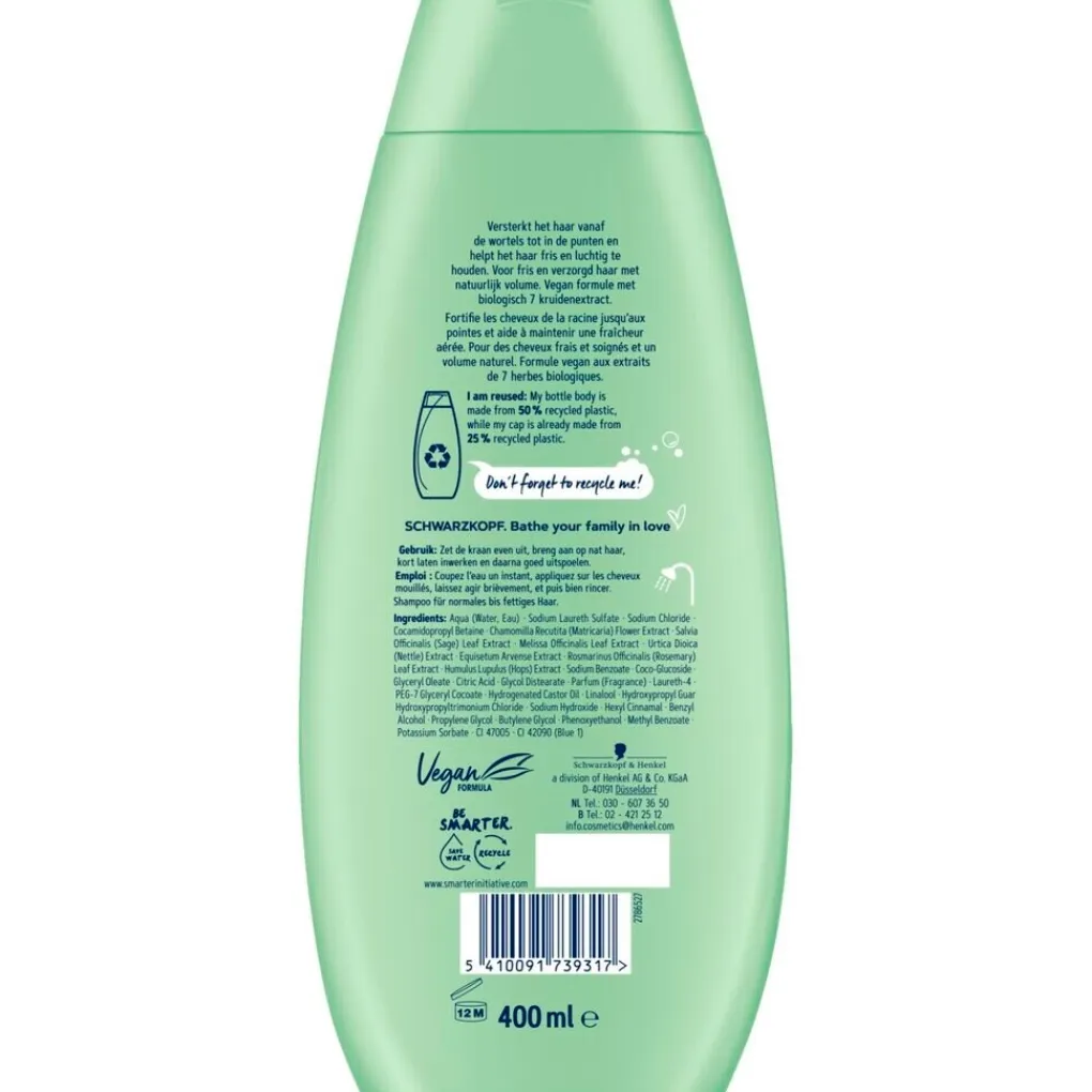 Schwarzkopf Shampoo>7 Kruiden Shampoo