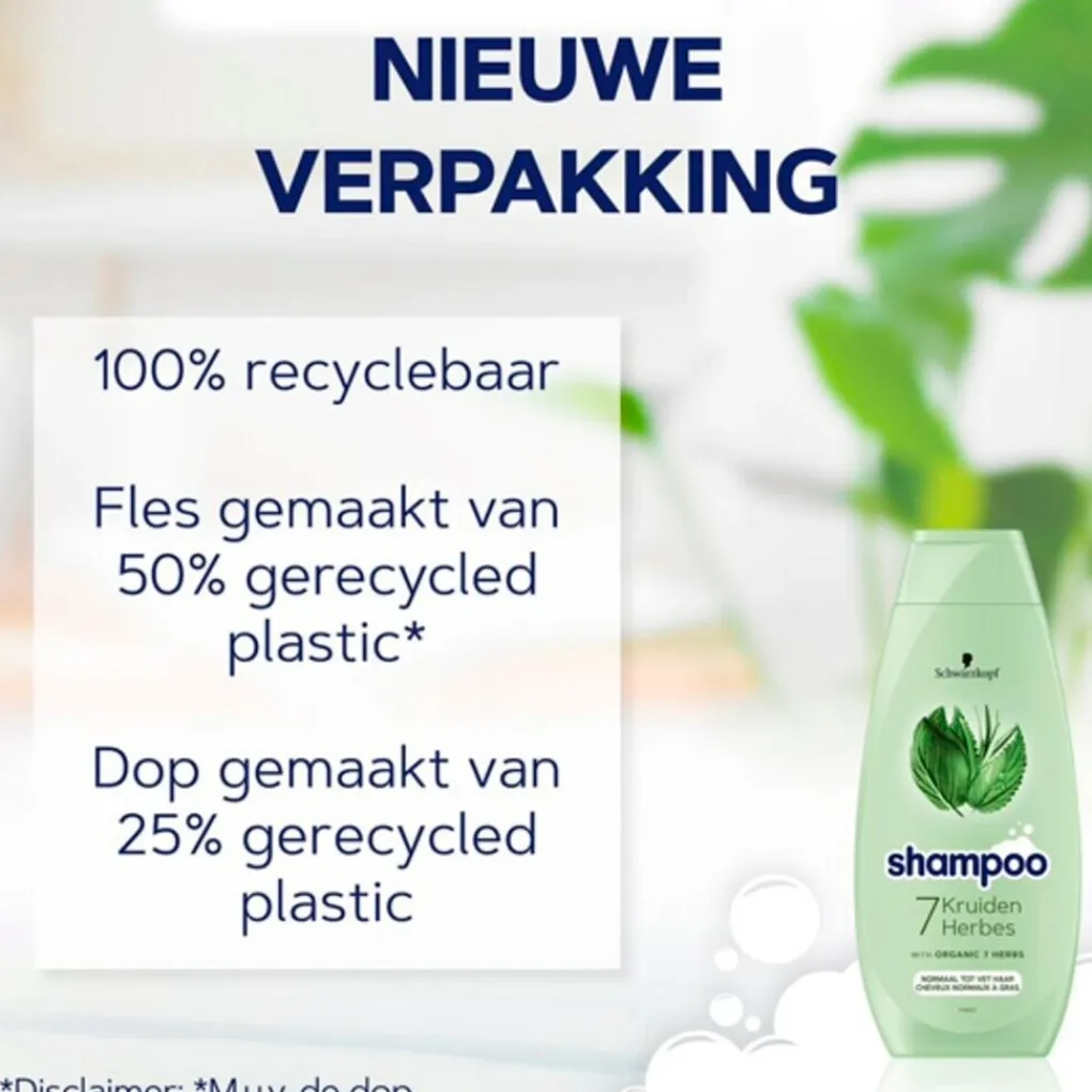 Schwarzkopf Shampoo>7 Kruiden Shampoo