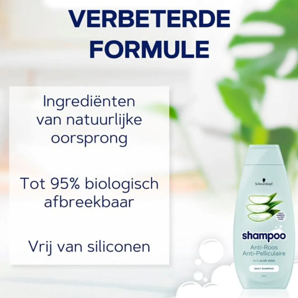 Schwarzkopf Shampoo>Antiroos Shampoo