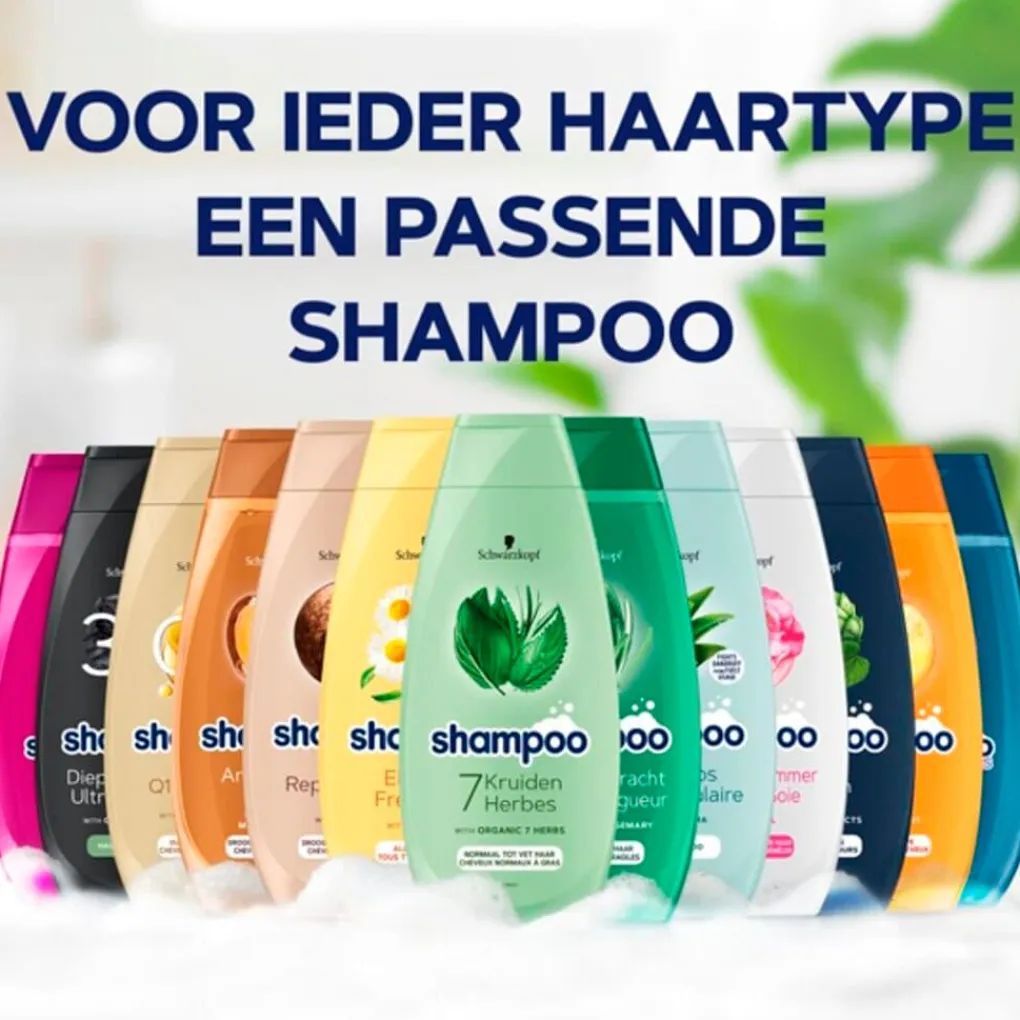 Schwarzkopf Shampoo>Antiroos Shampoo
