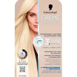 Schwarzkopf creme supreme Haarverf>L1++ Verzorgende Lightener