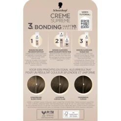 Schwarzkopf creme supreme Haarverf>6-16 Cool Licht Asbruin Verzorgende Crèmekleuring