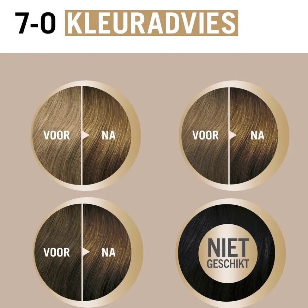 Schwarzkopf creme supreme Haarverf>7-0 Natuurlijk Donkerblond Verzorgende Crèmekleuring