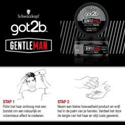 Got2B Haarpasta>Schwarzkopf Gentleman Molding Paste