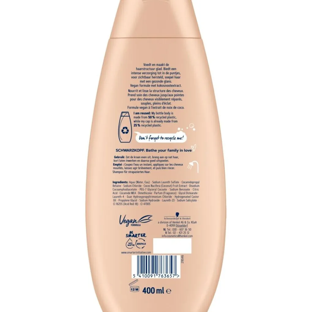 Schwarzkopf Shampoo>Repair & Care Shampoo