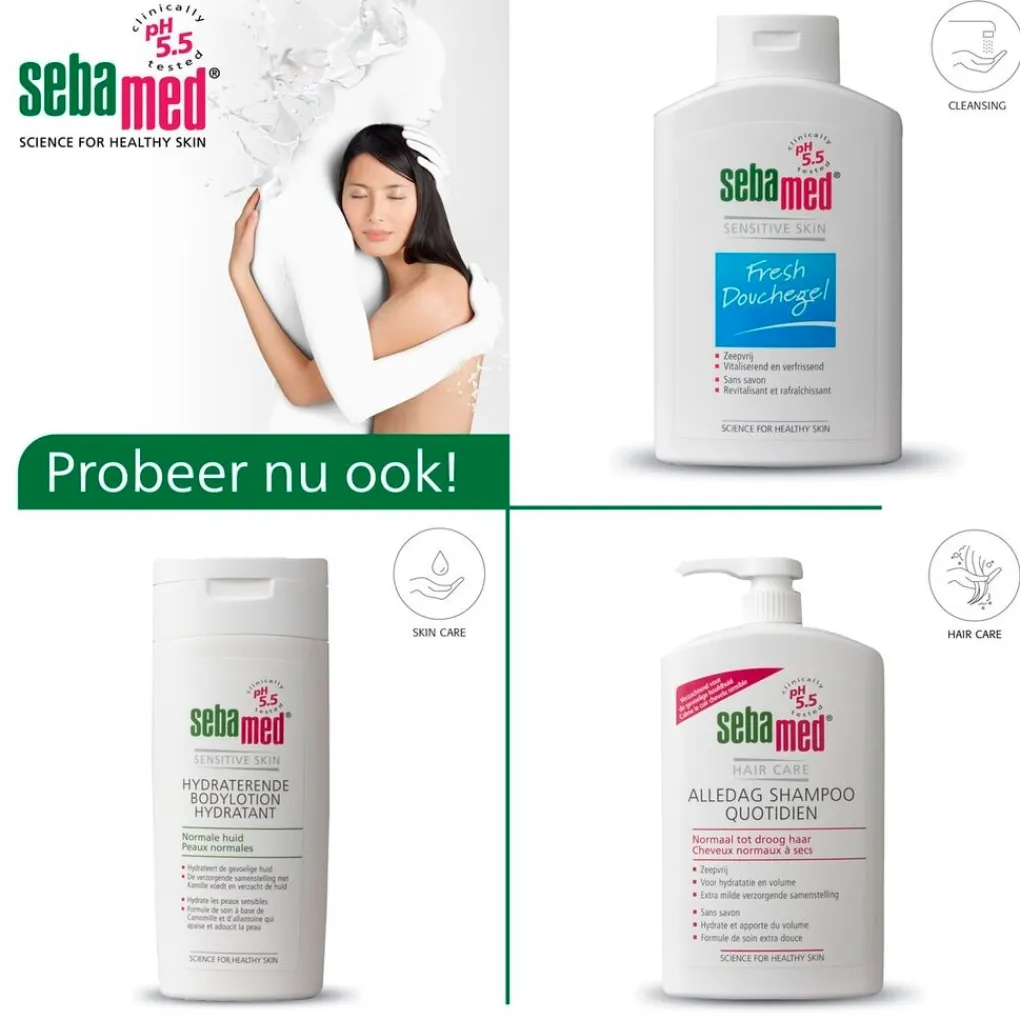 Sebamed Dagcreme>Sensitive Skin Hydraterende Gezichtscrème