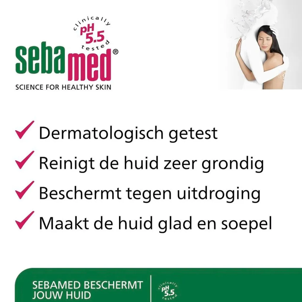 Sebamed Handzeep|Douchecrème>Zeepvrije Wasemulsie