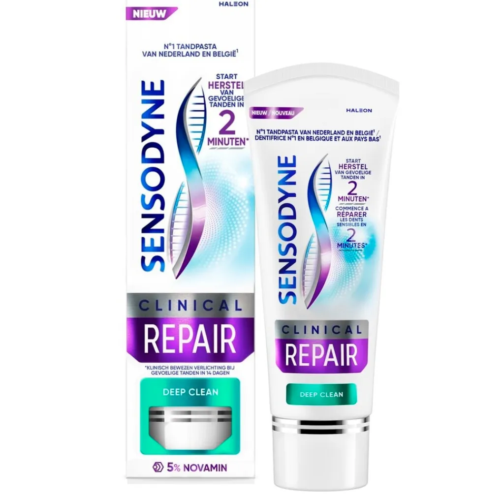 Sensodyne Tandpasta>Clinical Repair Deep Clean Tandpasta