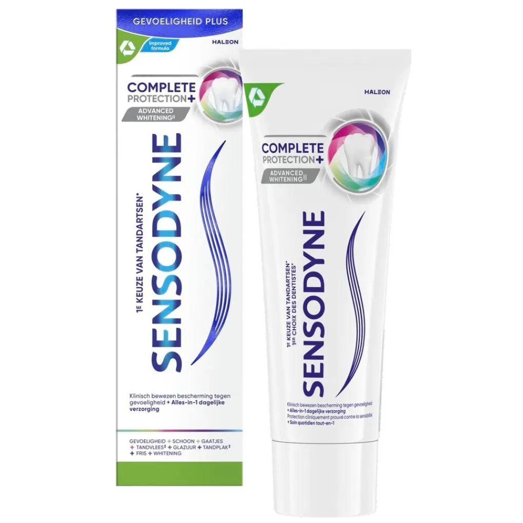 Sensodyne Tandpasta>Complete Protection+ Advanced Whitening Tandpasta