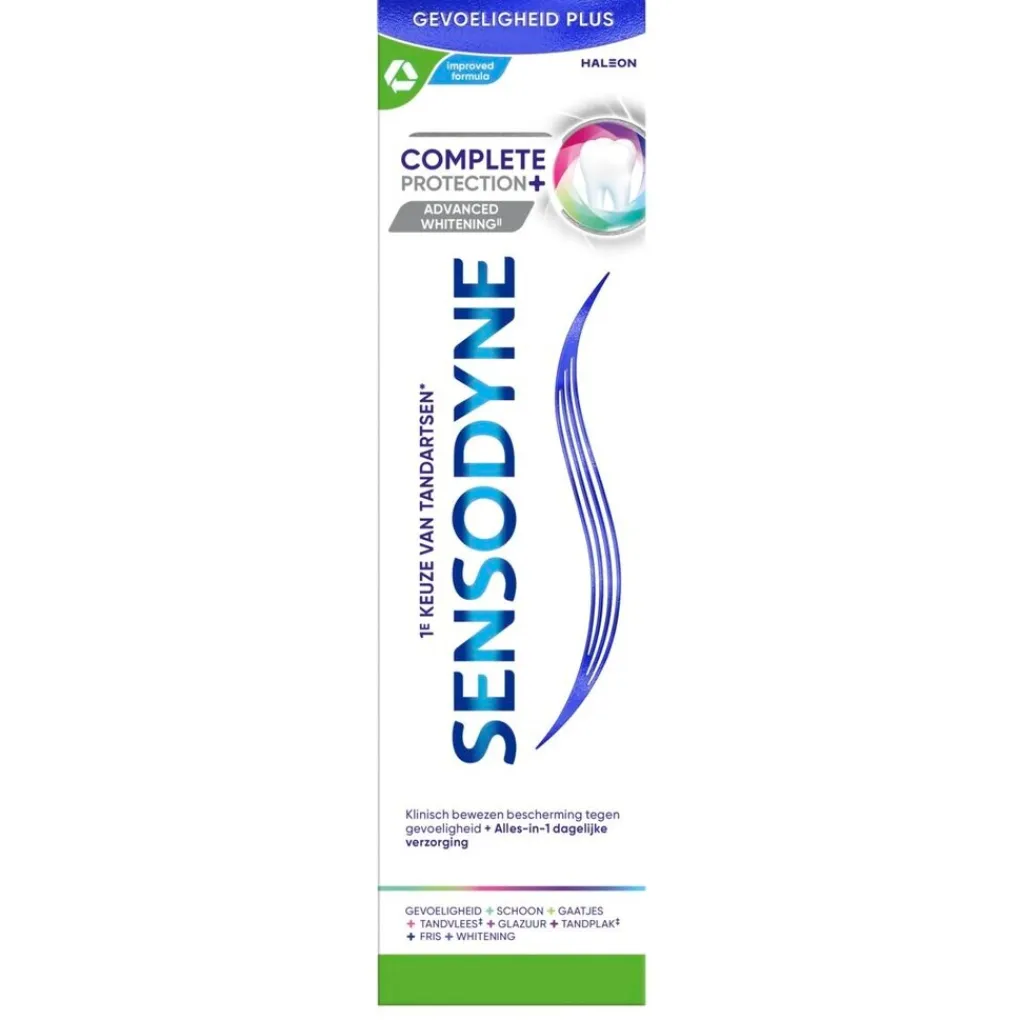 Sensodyne Tandpasta>Complete Protection+ Advanced Whitening Tandpasta