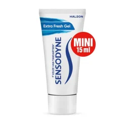 Sensodyne Mini Reisverpakkingen|Tandpasta>Extra Fresh Gel Mini-Tandpasta Mint voor Gevoelige Tanden
