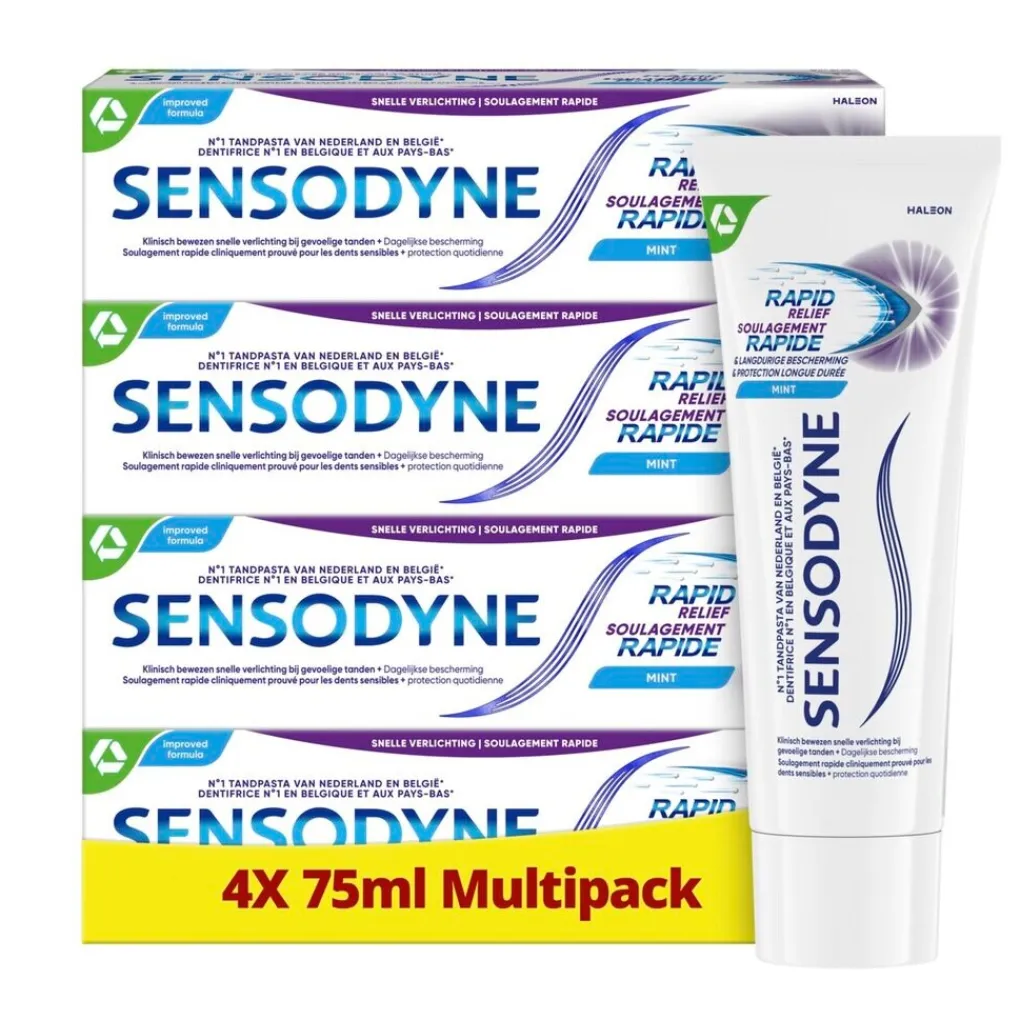 Sensodyne Tandpasta>Rapid Relief Tandpasta voor Gevoelige Tanden