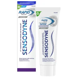 Sensodyne Tandpasta>Rapid Relief Whitening Tandpasta
