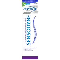Sensodyne Tandpasta>Rapid Relief Whitening Tandpasta