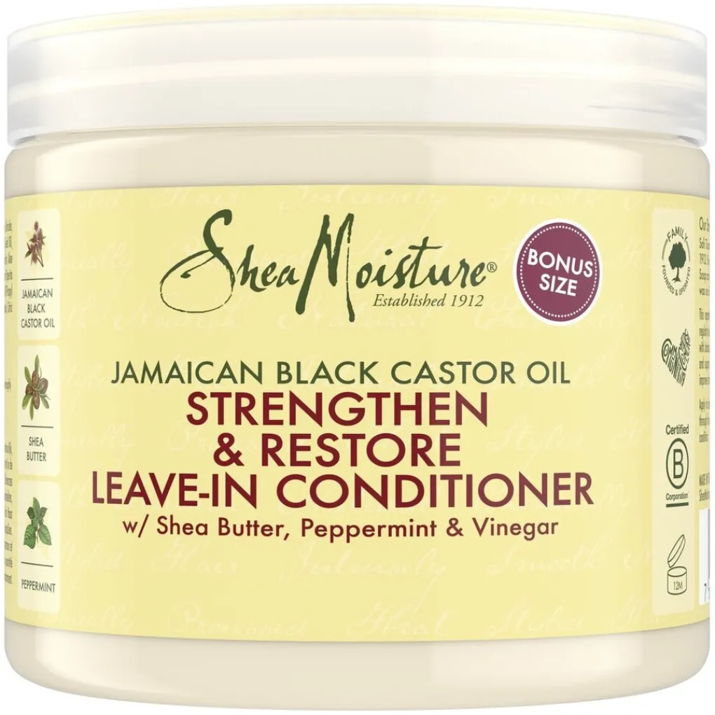 SheaMoisture Leave-In Conditioner|Conditioner>Jamaican Black Castor Oil Strengthen & Restore Leave-In Conditioner