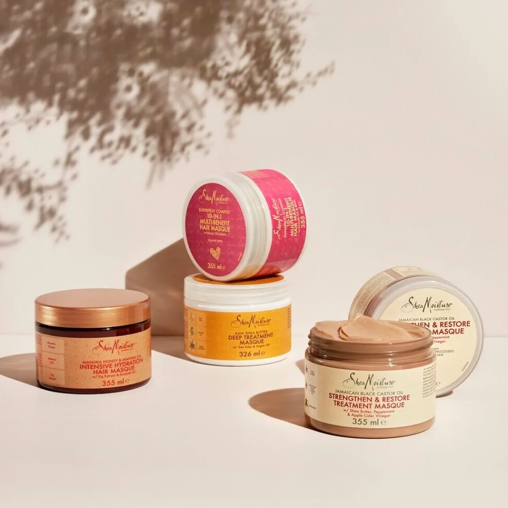 SheaMoisture Haarmasker|Haartreatment>Raw Shea Butter Deep Treatment Masker